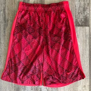 Nike big boys Red Dri-fit shorts